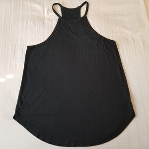 Bozzolo Black Halter Tank Top